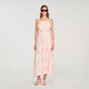 Ballarat Lace-Trimmed Maxi Dress Pink / Ecru