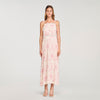 Ballarat Lace-Trimmed Maxi Dress Pink / Ecru