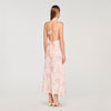 Ballarat Lace-Trimmed Maxi Dress Pink / Ecru