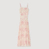 Ballarat Lace-Trimmed Maxi Dress Pink / Ecru