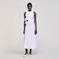 Bianca Ruffled Maxi Dress White
