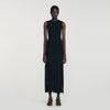 Astoria Fringed Maxi Dress Black