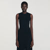 Astoria Fringed Maxi Dress Black