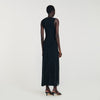 Astoria Fringed Maxi Dress Black