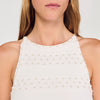 Milana Beaded Dress Ecru