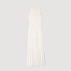 Milana Beaded Dress Ecru