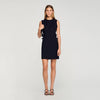 Aurore Short Dress With Cutouts Black