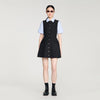 Ada 2-In-1 Short Dress Black