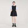 Ada 2-In-1 Short Dress Black
