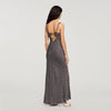 Dona Floral Slip Maxi Dress DEEP BLUE / OCHER