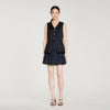 Nilda Short Bubble Dress Black