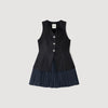 Nilda Short Bubble Dress Black