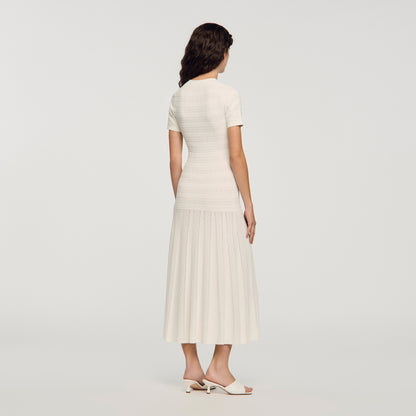 Milona Knit Maxi Dress ECRU