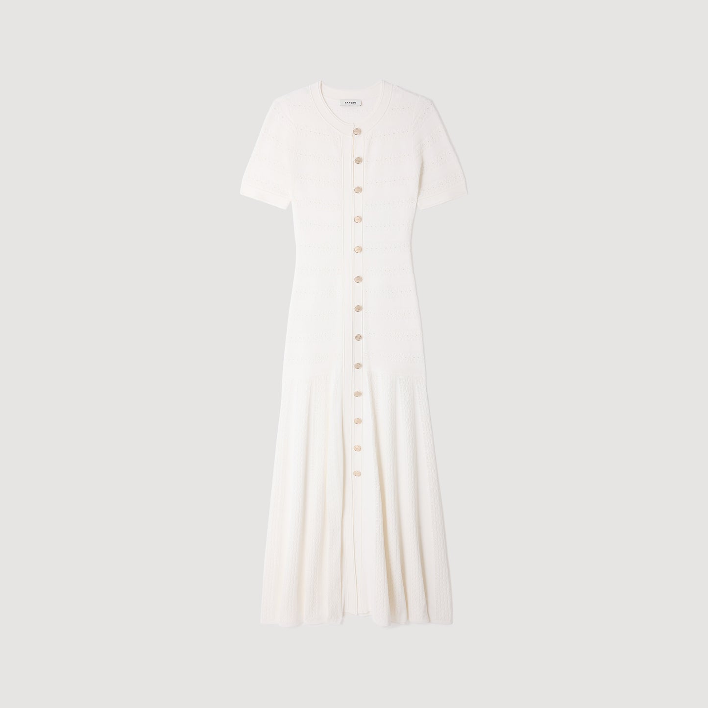 Milona Knit Maxi Dress ECRU