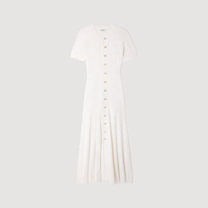 Milona Knit Maxi Dress ECRU