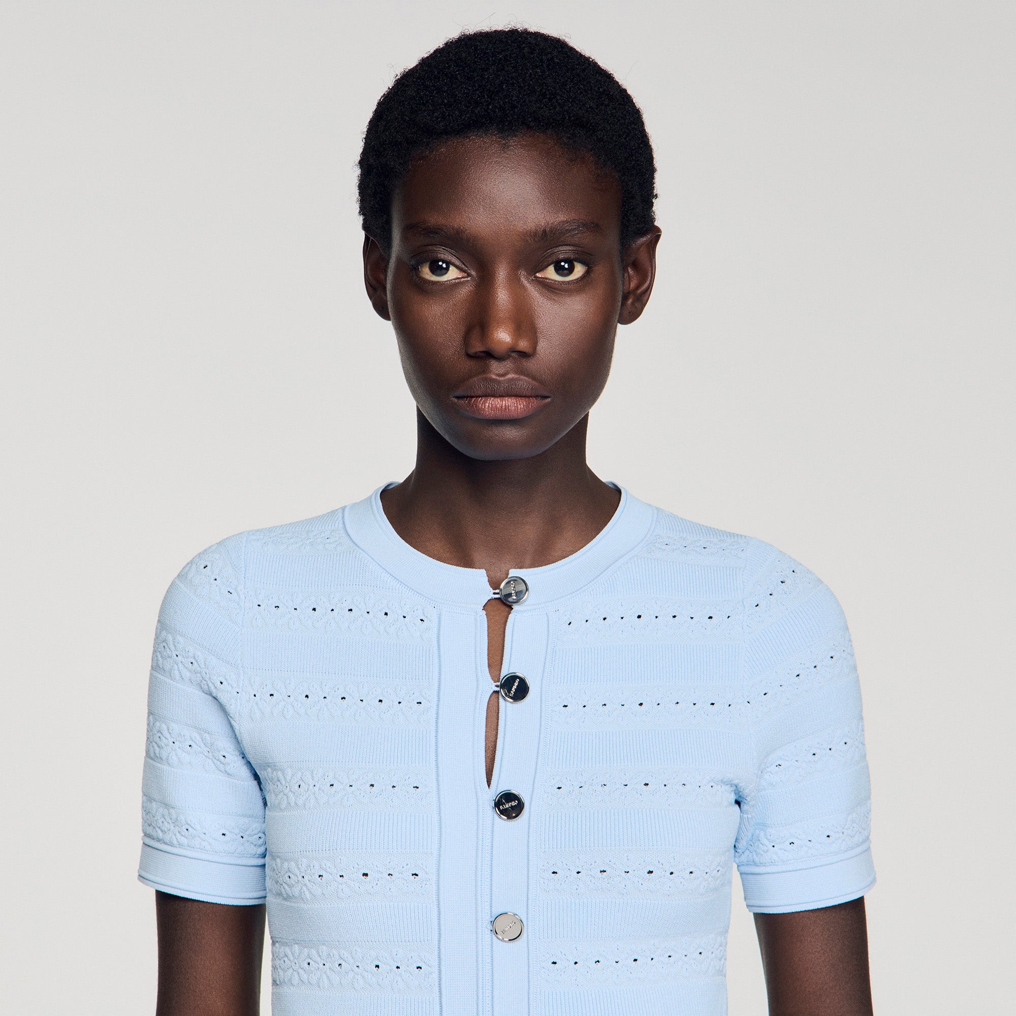 Milona Knit Maxi Dress SKY BLUE