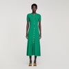Milona Knit Maxi Dress EMEURAUDE GREEN