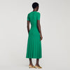 Milona Knit Maxi Dress EMEURAUDE GREEN