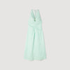 Monira V-Neck Floral Print Maxi Dress Light Green