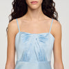 Cinderella Satin-Effect Maxi Dress Blue Sky