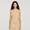 Soleane Flower Print Maxi Dress Butter / Pink