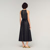 Rhinestone Maxi Dress Black
