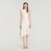 Alva  Silhouette Dress Ecru