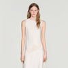 Alva  Silhouette Dress Ecru