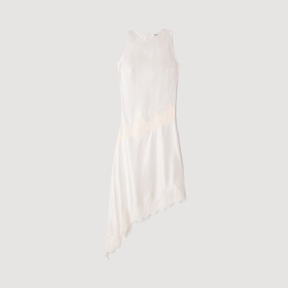 Alva  Silhouette Dress Ecru