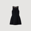 Santaluna Short dress with jewel detail Black