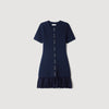 Keira  Structured Dress Midnight Blue