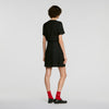 Palace 2-in-1 tweed dress Black