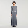 Henrietta 2-in-1 maxi dress Grey