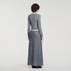 Henrietta 2-in-1 maxi dress Grey