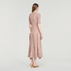 Pietrarosa Sparkling knit maxi dress Nude