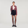 Servane Tailored Flounced Shorts Black