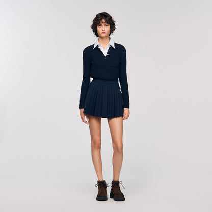 Jocker Pleated Skort Navy Blue