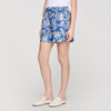 Pierlot Floral Print Shorts BLUE / ECRU
