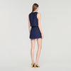 Babylone Striped sequin skort Dark Navy