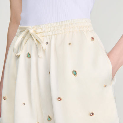 Halvor  Shorts Ecru
