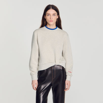 Mina 2-in-1 sweatshirt Light Grey