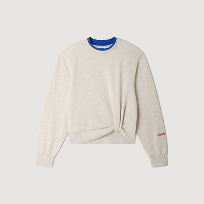 Mina 2-in-1 sweatshirt Light Grey