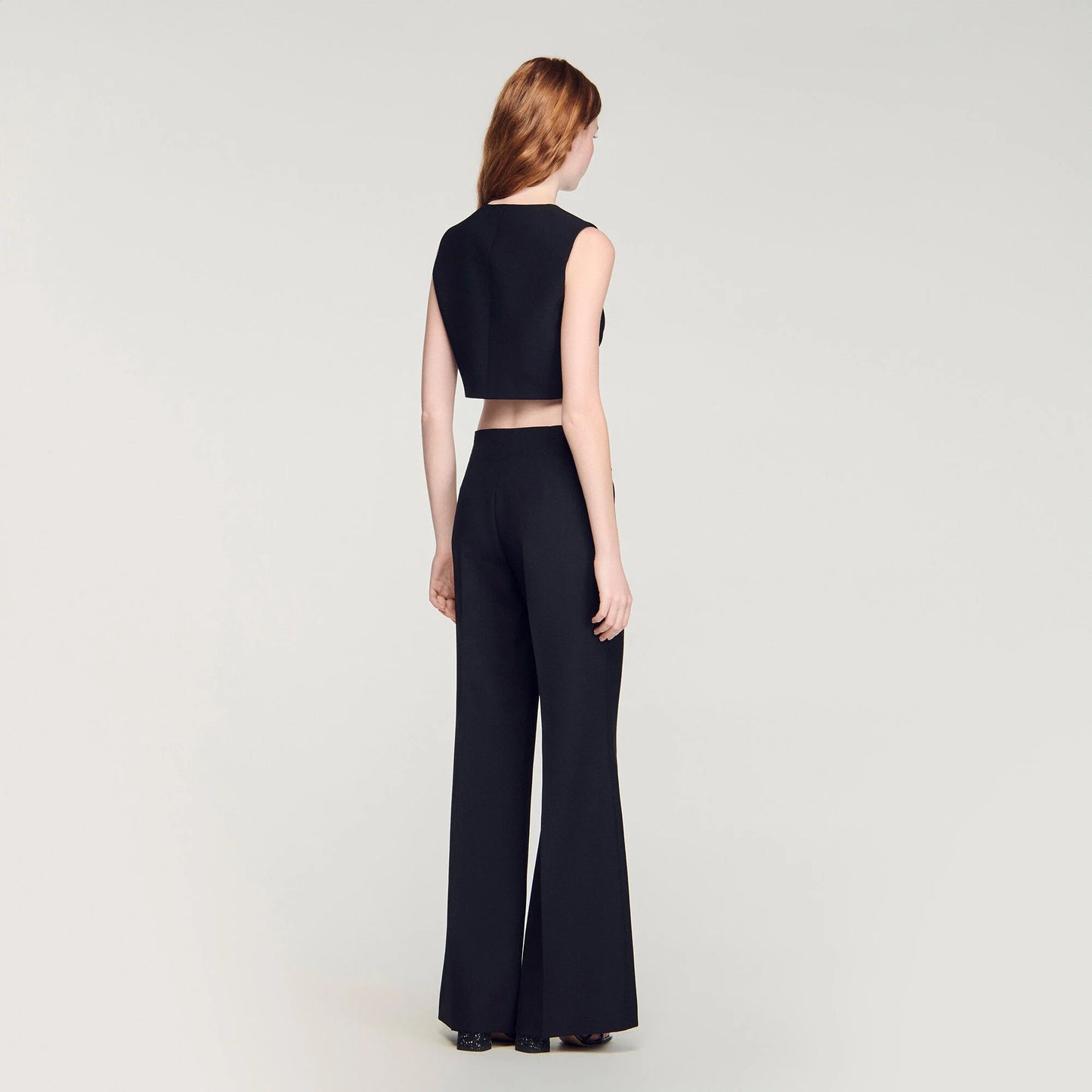 Asteriane Cropped Jacket Black