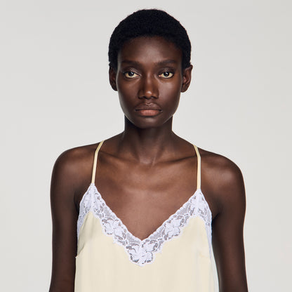 Jonquille Ruffled Top LIGHT YELLOW