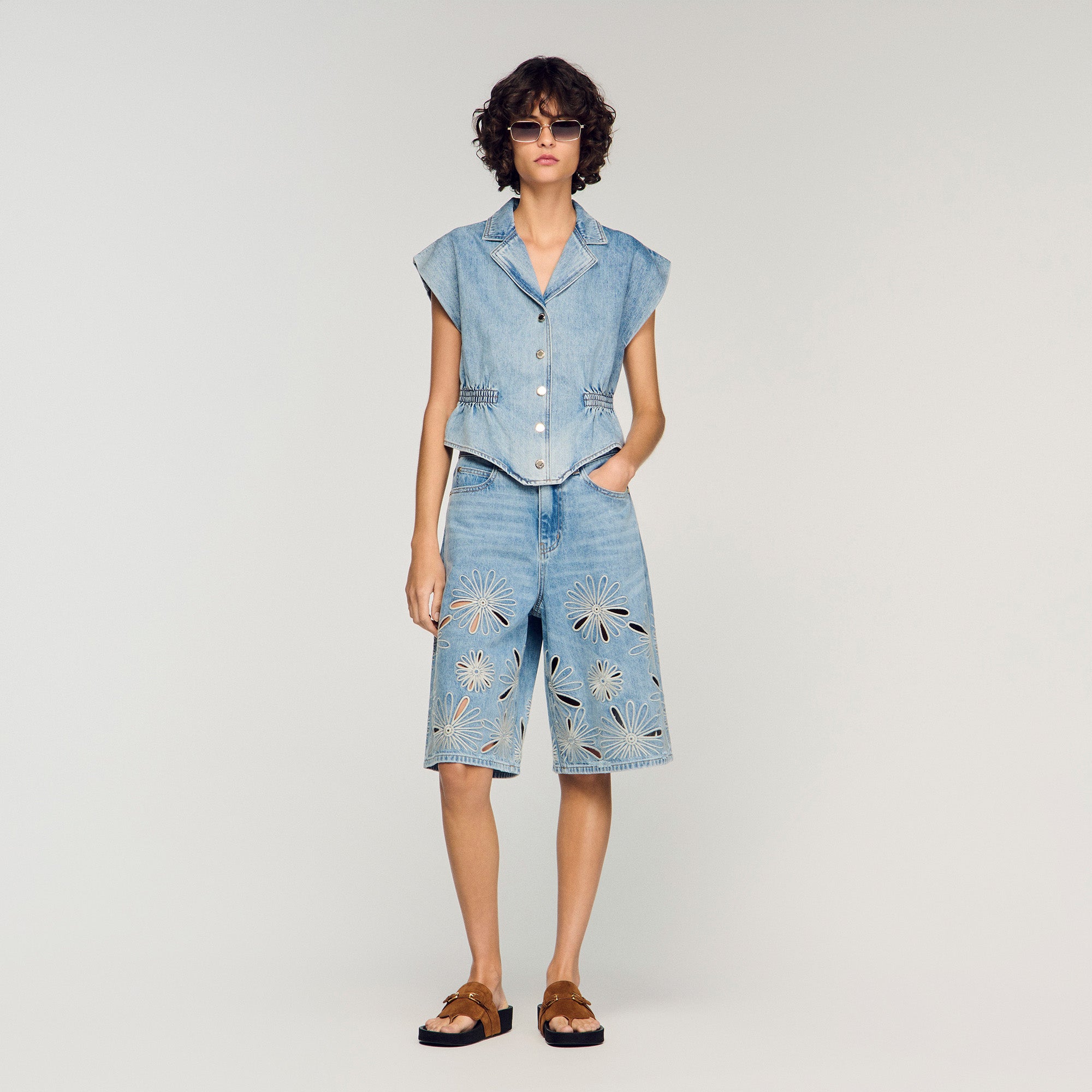 Denim Top Blue Jean