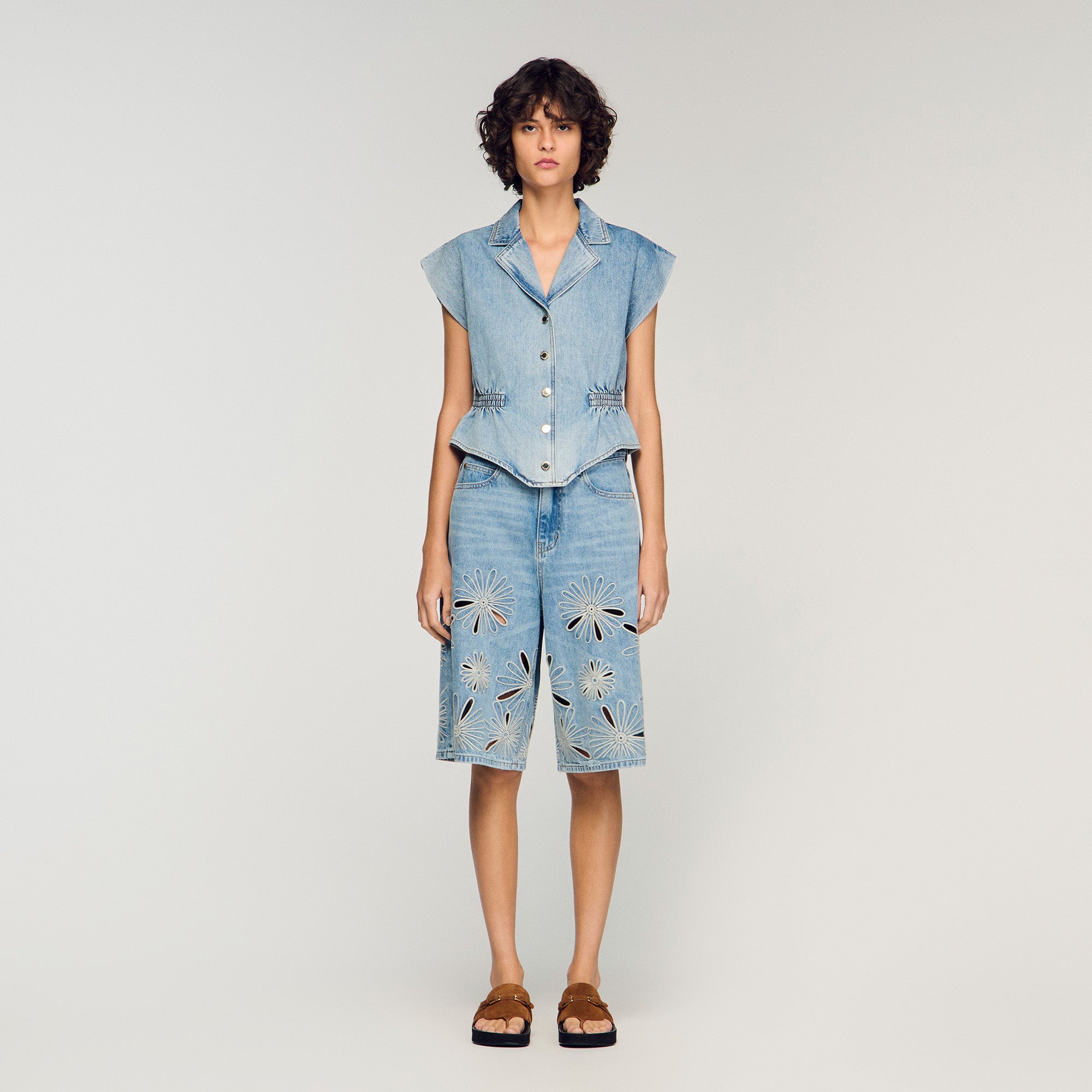 Denim Top Blue Jean