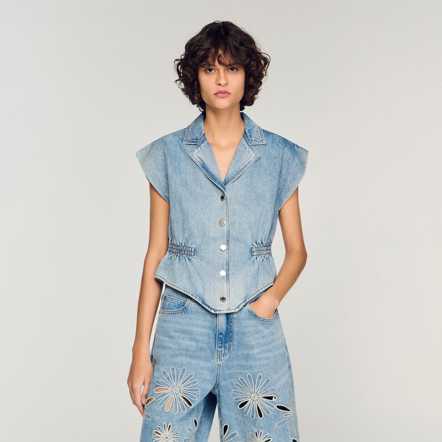 Denim Top Blue Jean