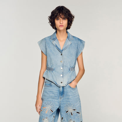 Denim Top Blue Jean