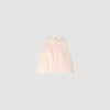 Bruna Cotton Crop Top With Lace Trim Light Pink
