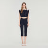 Poesie  Top Black / Ecru